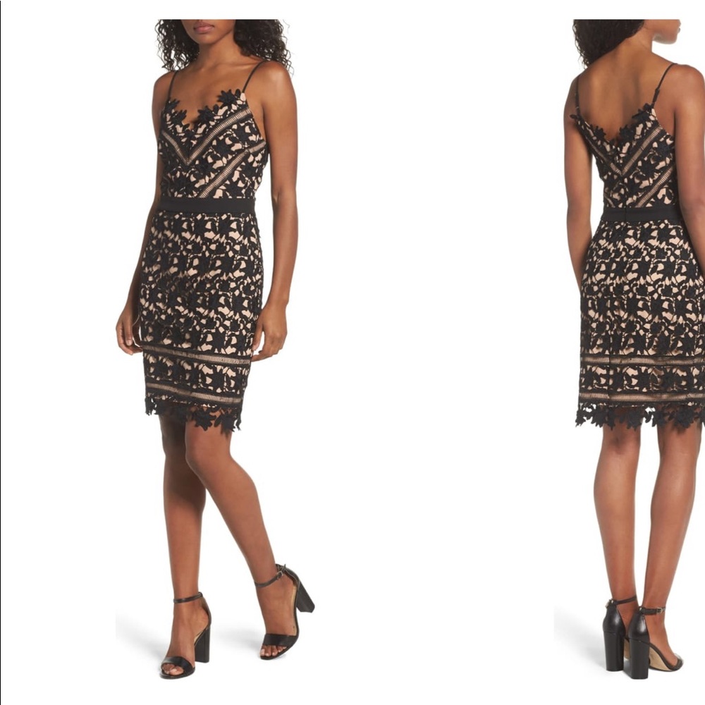 Adelyn Rae Whitney Lace Dress